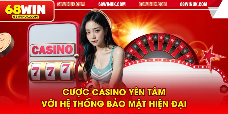 Cược casino yên tâm với hệ thống bảo mật hiện đại